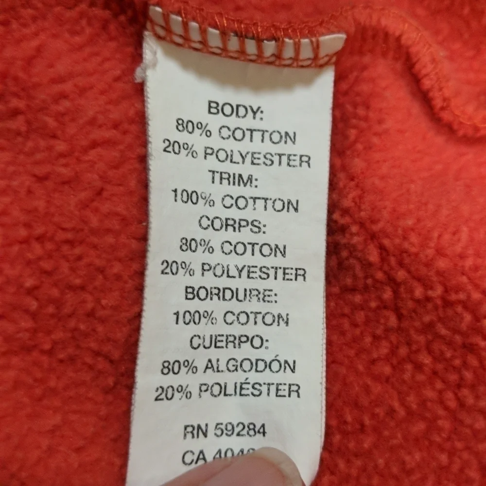 The Children's Place Kid's Orange Sweatshirt Size Large (10/12)
